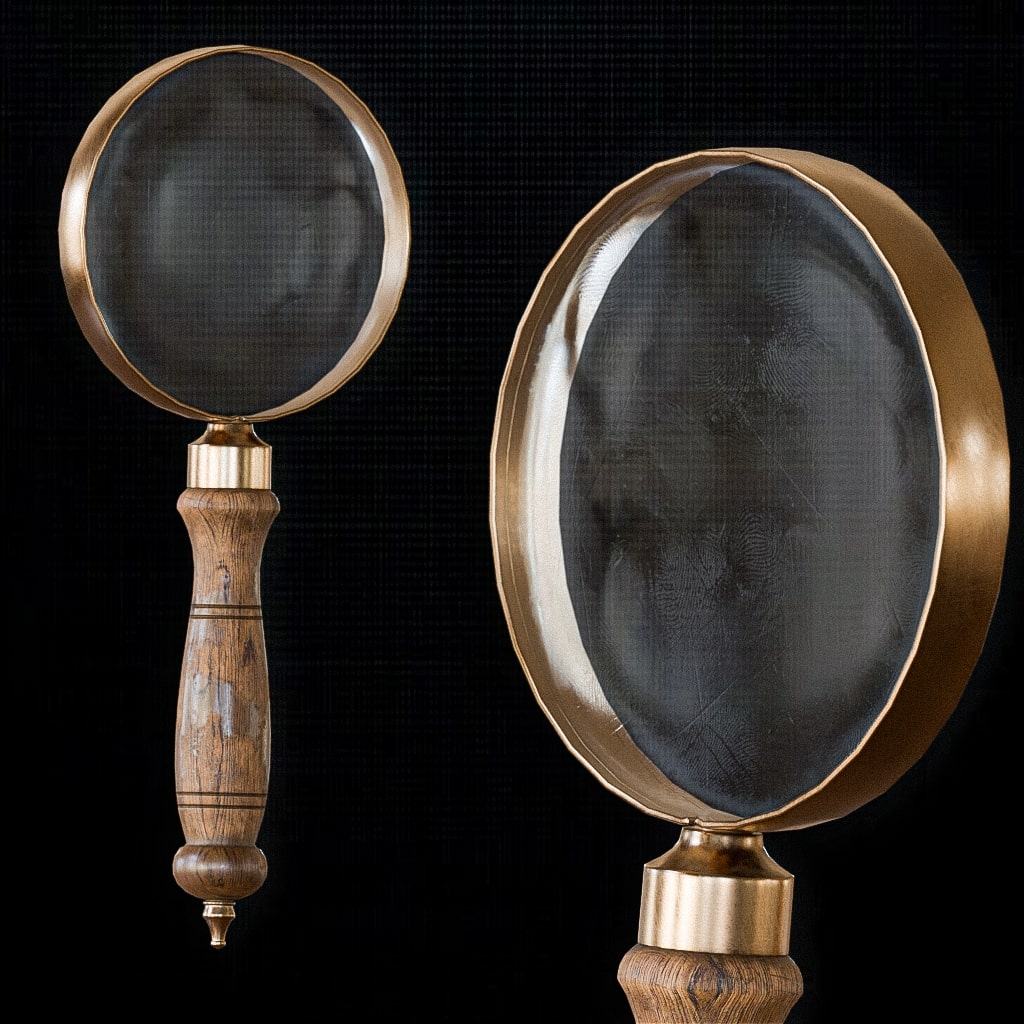 Vintage Magnifying Glass